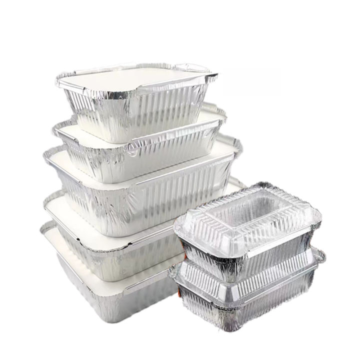 Large Aluminum Tray With Lid