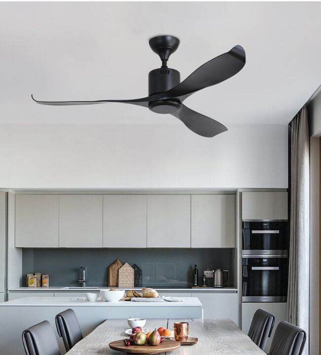 Industrial Ceiling Fan 220V DC Inverter Motor 6 Speeds Silent Flush