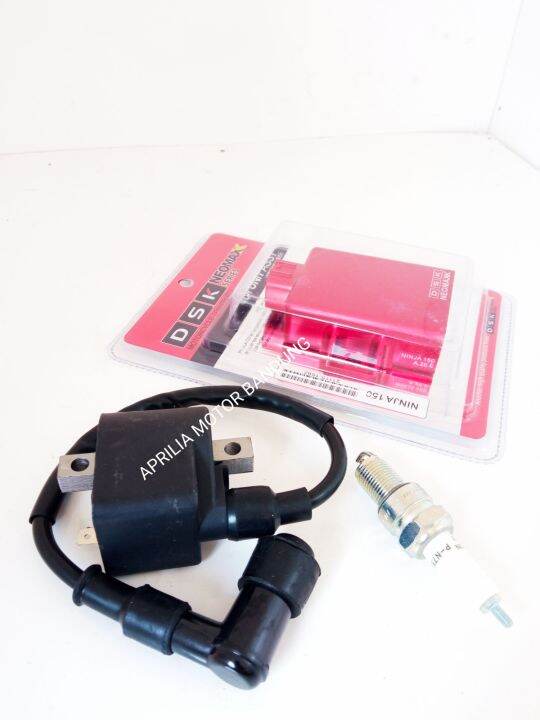 CDI RACING NINJA R NINJA RR PLUS KOIL DAN BUSI RACING UNLIMITER FULL ...