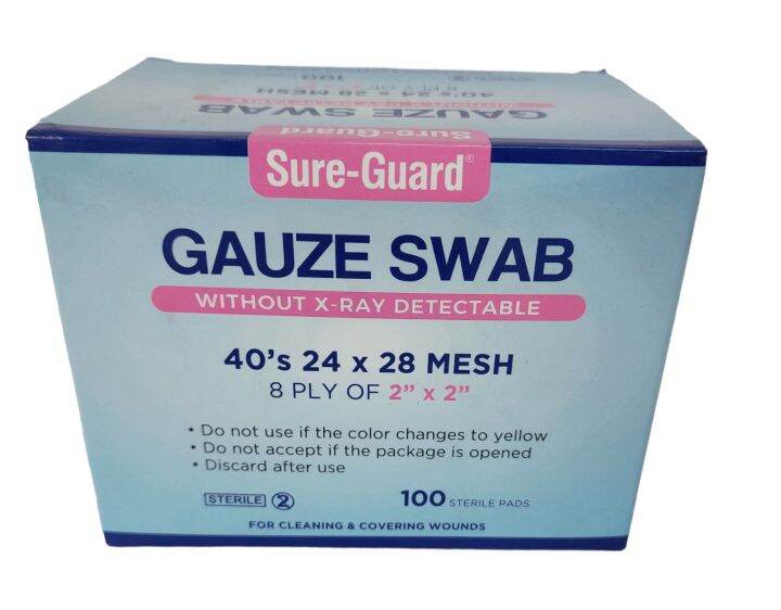 Gauze swab 2x2 Lazada PH