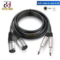 สายสัญญาณ อย่างดี โฟนโมโน-XLR ผู้ ยาว 1 เมตร Canon Male แจ็คไมค์