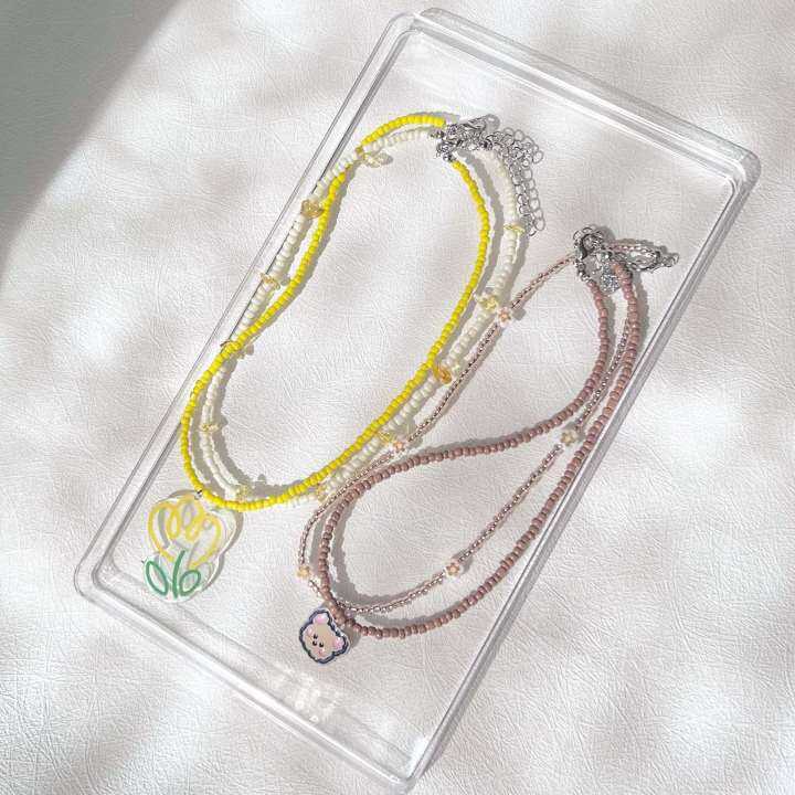 Handmade necklece set (2เส้น)