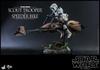 HOT TOYS MMS612 STAR WARS : RETURN OF THE JEDISCOUT TROOPER AND SPEEDER BIKE