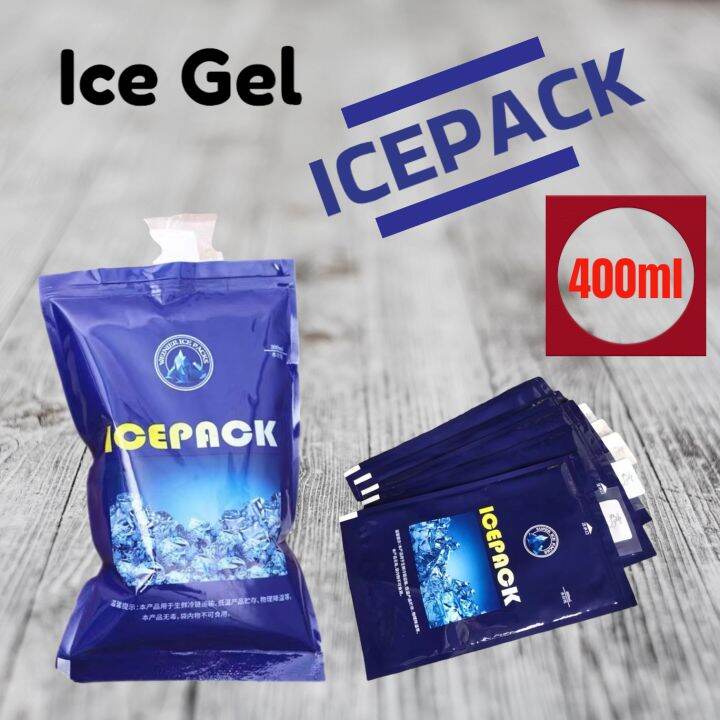 Ice Gel Bag Ice Gel Pack Cooler Kantong Es Batu Jelly Menjaga Suhu