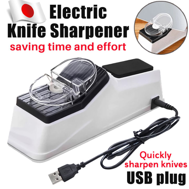 Electric Knife Sharpener, With Usb Multifunctional Fast And