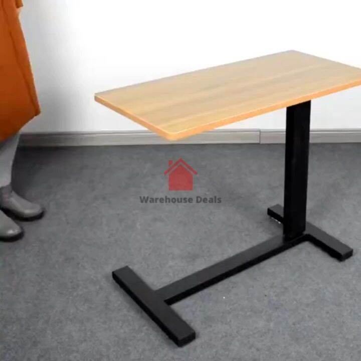 Premium Height Adjustable Overbed Table (Hydraulic Lifting) Lazada