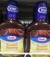 Kraft Sweet Honey ? Barbecue Sauce คราฟท์ ซอสบาร์บีคิวน้ำผึ้งหวาน 510 g  2ขวดคุ้มกว่า