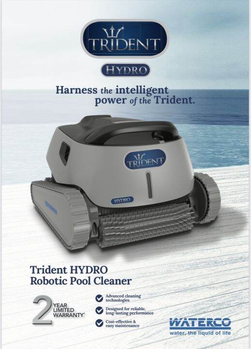 WaterCo Trident Hydro Robotic Pool Cleaner Lazada