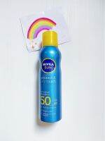 ของแท้ ? Nivea Sun Spray Protect &amp; Dry Touch Immediate SPF50 200ml นีเวีย ครีมกันแดด สูตรกันน้ำ ไม่ทำร้ายปะการัง