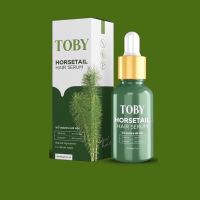 1 ขวด Toby Horsetail Hair Serum โทบี้ ฮอร์สเทล แฮร์เซรั่ม ลดผมขาดล่วง เร่งผมยาว บำรุงหนังศีรษะ เซรั่มบำรุงผม ลดผมร่วงขนาด15 ml