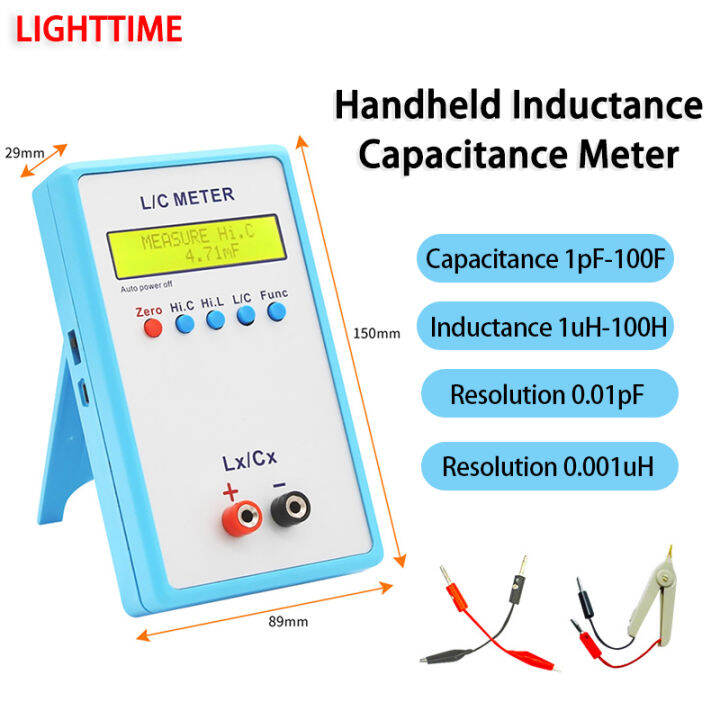 LC-200A Handheld L/C Meter High Precision Inductance Capacitance Meter ...