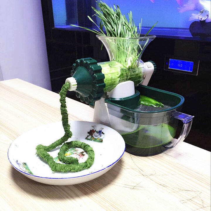 Lexen Manual Juicer Fruit Vegetable Wheatgrass Juicer Hand Pomegranate