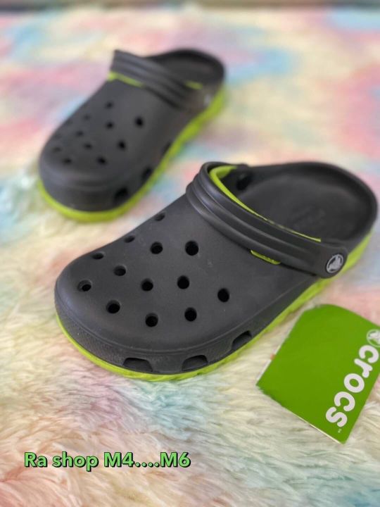 รองเท้าcrocs-รุ่นมาใหม่มีหลายสีลูกค้าสนใจเข้าซื้อในระบบได้จ้าราคาลดลง-70-ขายทุกถูกขายดีมากรองเท้าเพื่อสุขภาพลูกค้าสนใจเขาเสียดายจ้า