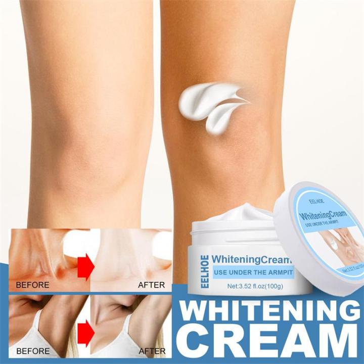 100g Instant Whitening Cream For Legs Knees Private Parts Body Armpits