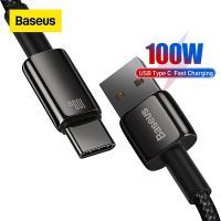 (Baseusของแท้)  สายเคเบิล USB Type C 100Wรองรับมือถือได้ทุก สินค้าพร้อมส่งจากไทย