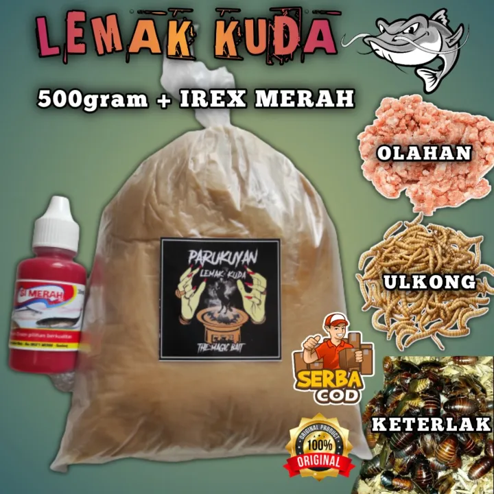 PAKET LEMAK KUDA PARUKUYAN & IREX MERAH Lazada Indonesia