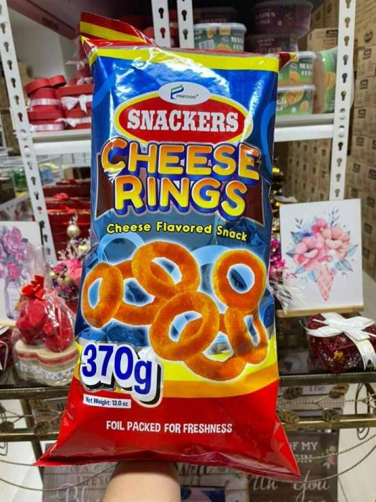 snackers cheese ring 370grams /120g junior size | Lazada PH