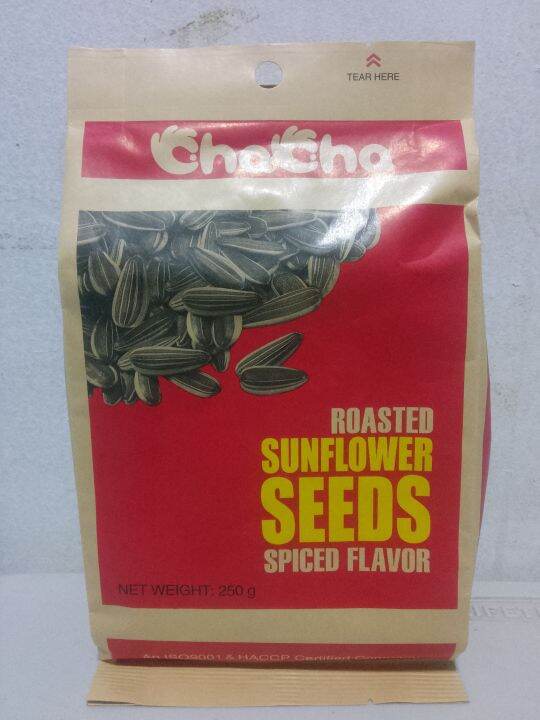 ChaCha Roasted Sunflower Seeds Spice Flavor 250g Lazada PH