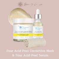 Duo Four Acid Peel Mask &amp; Four Acid Peel Serum ผิวไบรท์  สีผิวสม่ำเสมอ