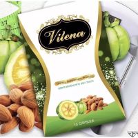 .3.กล่องVilena วีเลน่า Slensure สเลนชัวร์ลดน้ำหนัก แพ็คเกจใหม่สีเขียว