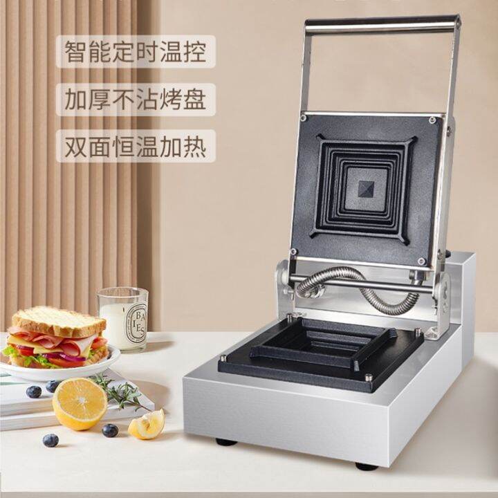Hot Press Sandwich Commercial Pearl Popcorn Toaster Banding Machine