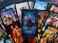 Witches tarot​ ไพ่แม่มด ​ไพ่พยากรณ์​ /ไพ่ยิปซี​/ไพ่ทาโรต์​/ ขนาด​ 7x12​ cm​ สินค้า​พร้อมส่ง