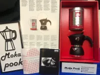 Bialetti Cuor Di Moka Black 3 Cup + illy coffee หม้อต้มกาแฟ บิอาเล็ตติ รุ่น คูออร์ ดิ โมก้า คือรุ่น หัวใจของโมก้า สีดำ 3 คัพ พร้อมกาแฟอิลลี่ สินค้าใหม่