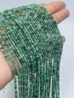 มรกตธรรมชาติ 3-4 MM rhondell ลูกปัด Natural emerald 3-4 MM rhondell beaded.