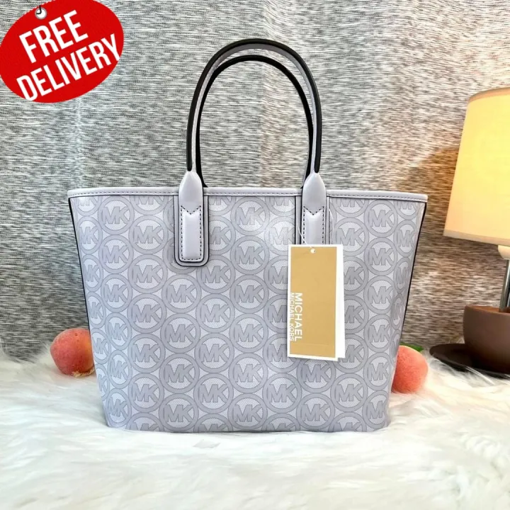 กระเป๋าสะพาย MICHAEL KORS JODIE SMALL LOGO JACQUARD TOTE BAG 35H1T2JT1C ออก  Shop USA รับประกันของแท้ 100% 