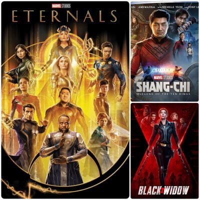 DVD หนังแอคชั่น ☆Eternals☆Shang-Chi☆BLack Widow มัดรวม 3 เรื่องดัง #หนังฝรั่ง #แพ็คสุดคุ้ม
(ดูพากย์ไทยได้-ซับไทยได้)