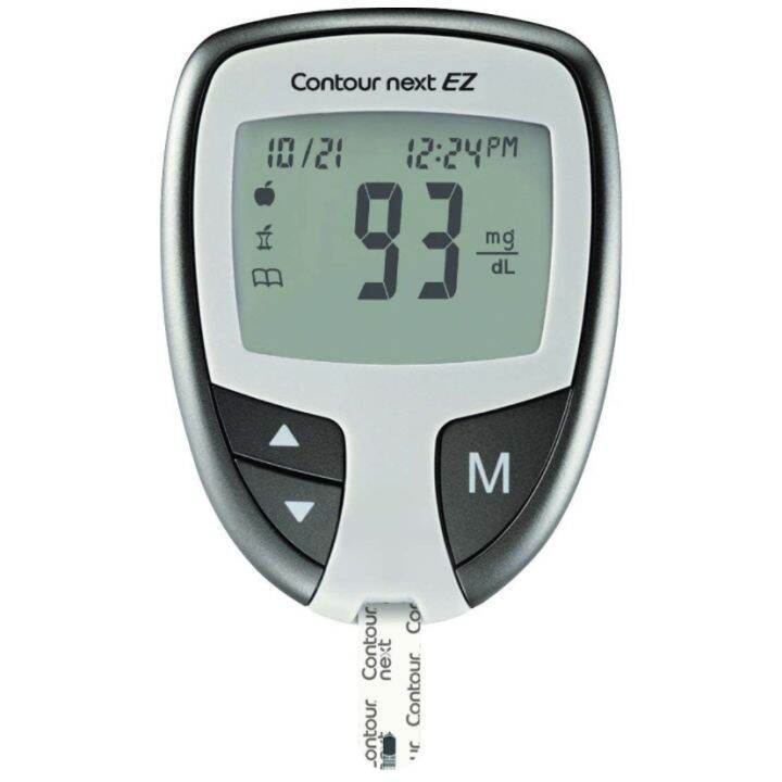 The CONTOUR NEXT EZ Blood Glucose Monitoring System with FREE 100 BLOOD ...