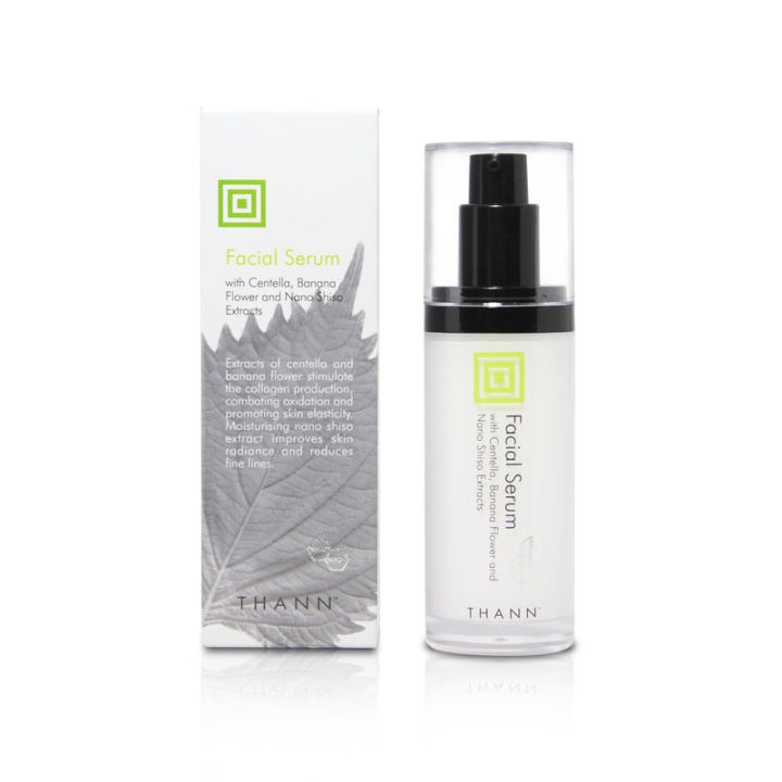 Facial Serum with Centella, Banana flower and Nano Shiso Extracts 30 ml.