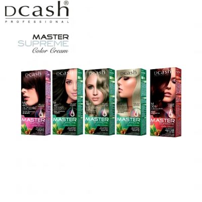 **NEW** DCASH PRO MASTER SUPREME COLOUR CREAM **FASHION COLOUR** ดีแคช โปร มาสเตอร์ ซูพรีม คัลเลอร์ ครีม ครีมย้อมผม สูตรสารสกัดจากธรรมชาติ #โทนสีแฟชั่น