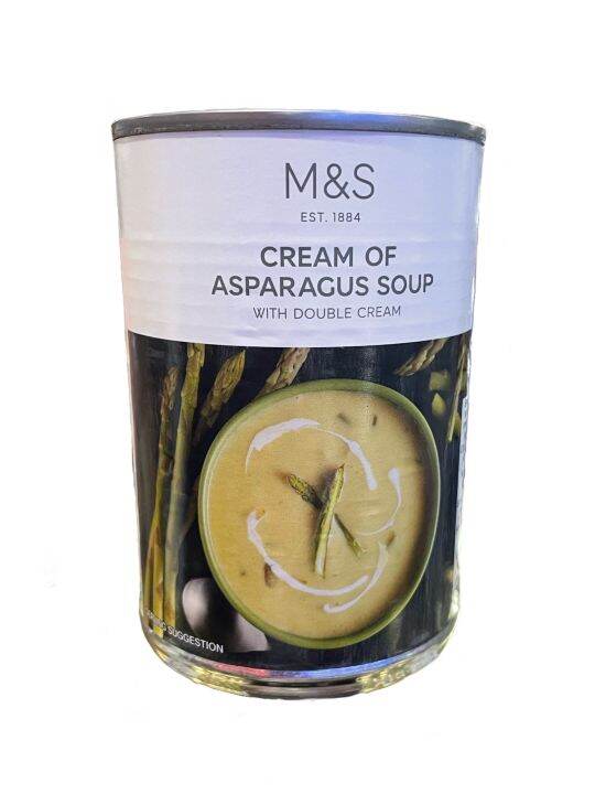 M&S Cream Of Asparagus Soup with Double Cream 400g Lazada PH