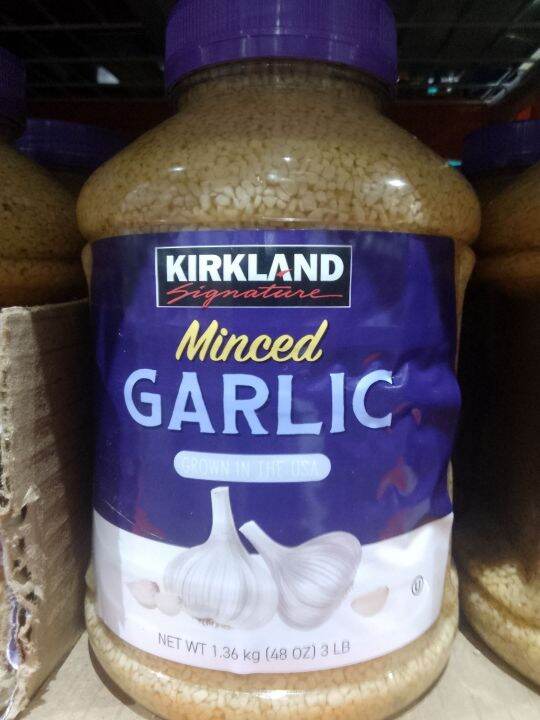 Kirkland signature minced garlic 1.36kg Lazada PH
