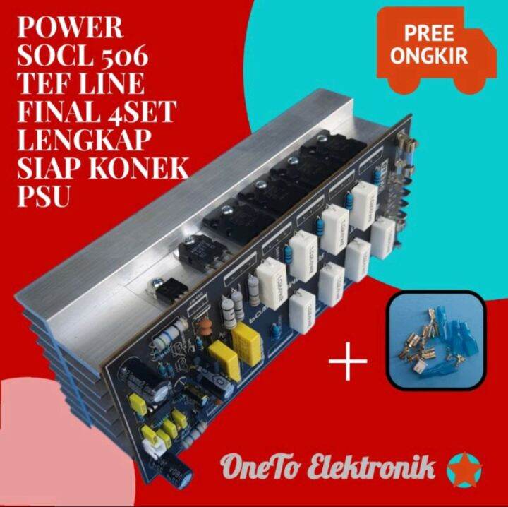 POWER socl 506 tef 4set lengkap siap konek PSU | Lazada Indonesia