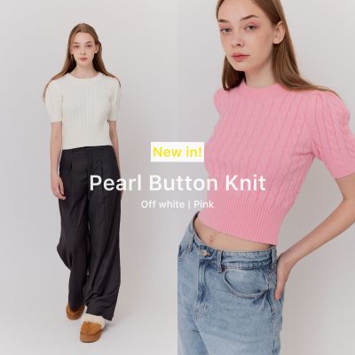 Pearl Button Knit top