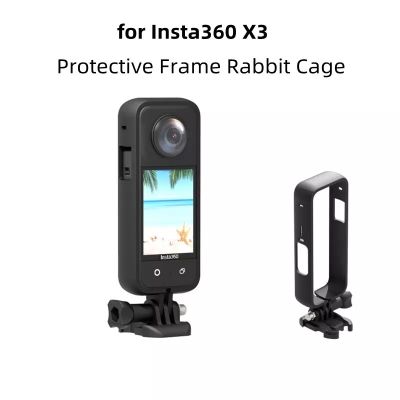 Insta360 One X3 Protective Frame Action Camera Plastic Protective Frame for Insta360 ONE X3 Rabbit Cage Accessories