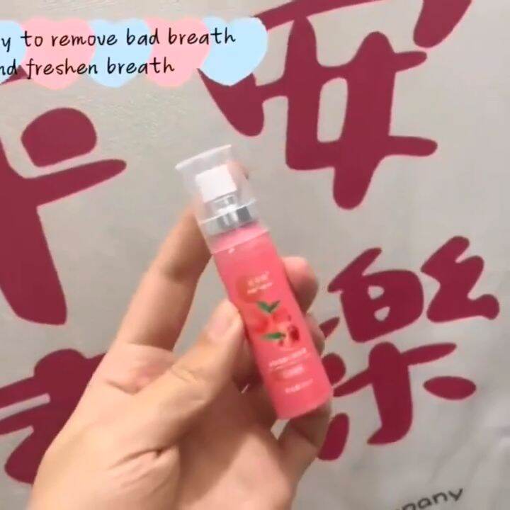 PrettyFloral Grapes Strawberry Mint Freshener Lasting Portable Breath Spray 20ml Lazada PH