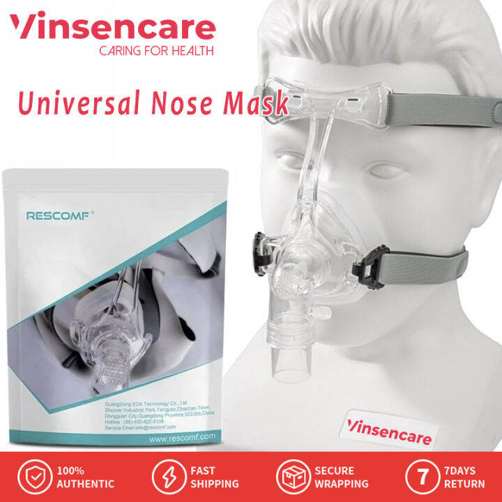 Vinsencare CPAP Nose Mouth Mask M/Nasal Nose Mask/Breathing CPAP Nose Mask/Nasal Pillow/Full