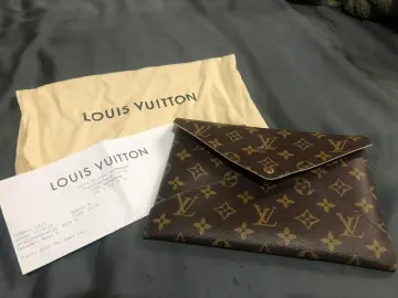 Louis Vuitton Pochette KirigamiSet Of Three Envelope 870429 Green Canvas  Clutch For Sale at 1stDibs