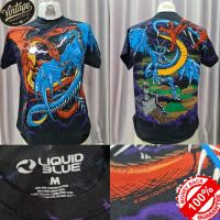 เสื้อยืดOVP DRAGON BLACK T-Shirt ของแท้100% สั่งตรงจาก Liquid blue USA by pop comics