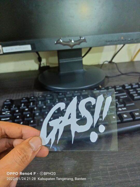 Warna Putih Pcs Stiker Cutting Gas Stikir Tangki Gas Stiker Tanki Herex Oracal Germany Doff