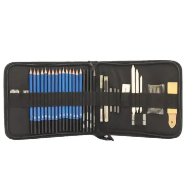 Buy 48 Pieces Drawing Sketch Pencils Set Full Draw Sketching Kit with  Charcoal Pencil Graphite Pencils Pencil  Eraser White Paper Brush  Pencil Extender Drawing Art Supply Set Ideal for Beginn Online