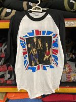 เสื้อวง แขนสามส่วน Def Leppard สไตล์วินเทจ