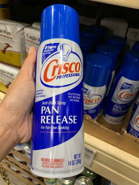 Crisco Anti Stick Spray Pan Release 396g Lazada PH