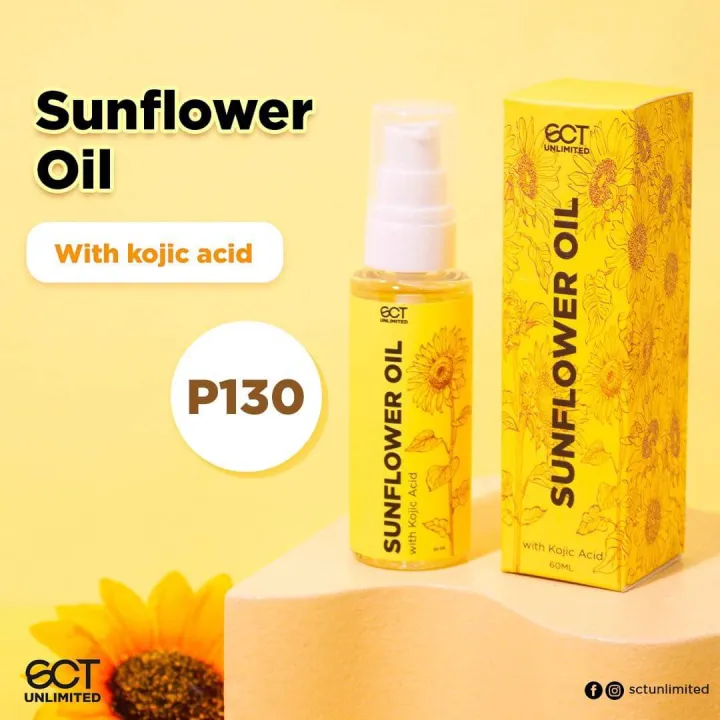 SCT SUNFLOWER OIL(with kojic acid) Lazada PH