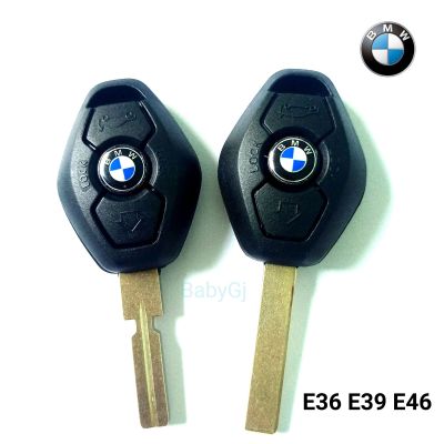 กรอบกุญแจรถยนต์ BMW e36/ e39/e46 พร้อมโลโก้ BMW