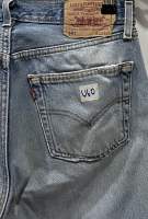 กางเกงยีนส์(มือสองแท้?%) Levis 501 เอวป้าย33” เอววัดจริง32” MADE IN UK (รหัสU60) ยาวทั้งตัว 42” ยาวจากเป้าถึงปลายขา31” ปลายขากว้าง7.5” ***สนใจสอบถามเพิ่มเติมได้ค่ะ***