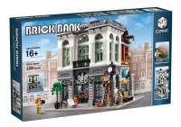 LEGO 10251 City Street View Building Brick Building Block Bank Building Assembled Building Block Toy Gift